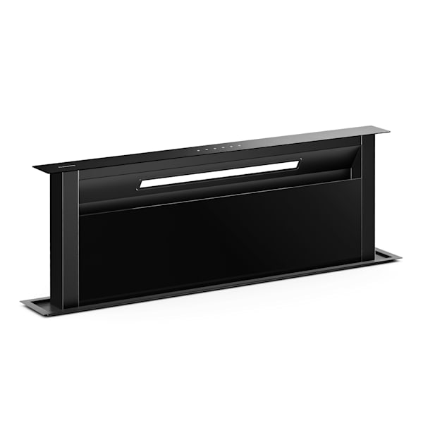Velaire 90cm 906m³/h Extractor de Encimera Negro