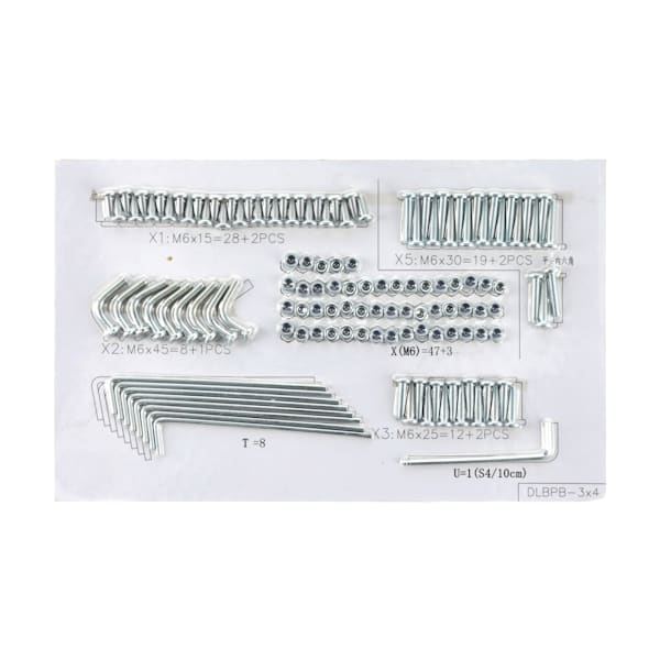 Screw Set - Mondo 3 x 4