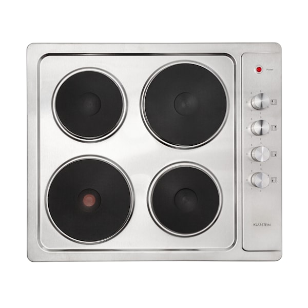 Appetito 60cm 4 Ring Ceramic Hob Silver - 10047797