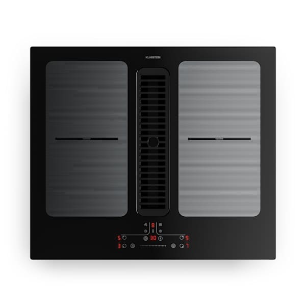 Full House 60cm 4 Levyä Induktiotaso Liesituulettimella​ Musta - 10048314