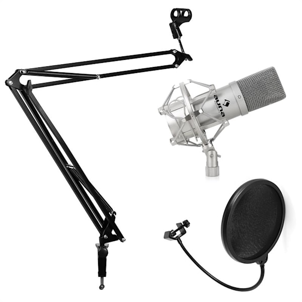 SET microfoane de studio și stă pe un microfon - 60001156