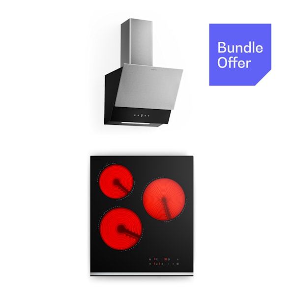 Verosteel steklokeramična kuhalna plošča + napa 45 cm - 60003306