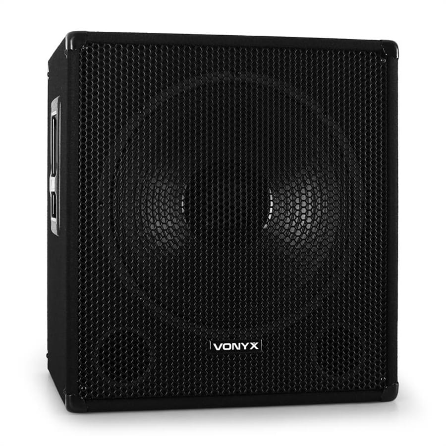 PW-0822 MKII Set de altavoces pasivos PA de 2 vías 8 Subwoofer 150W RMS 2  x 300 W