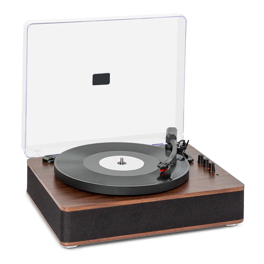 Auna Soundstorm Tocadiscos De Vinilo Vintage Con Reproductor De