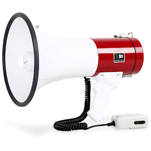 Mégaphone 80W Haut-parleur Sirène Étanche 1000m