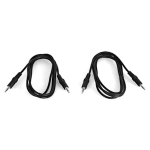 Cavi jack da 3,5 mm - lunghezza 1,5 metri - set da 2 pezzi