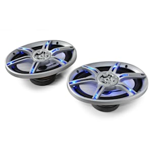 CS-LED69 15x23cm-Auto-Lautsprecher 2x500W max. LED-Lichteffekt