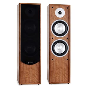 Line 300-WN 2-Way Passive Hi-Fi Tower Speaker Pair 160W RMS Walnut