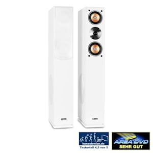 Linie-500-WH Altavoz de torre 140W RMS Pasivo Blanco