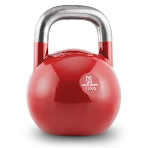 Compket 32 Competition Kettlebell Kugelhantel Stahl 32kg Rot