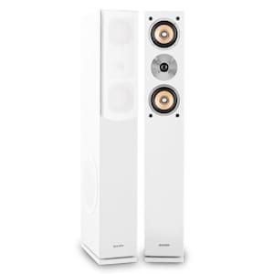 Linie 501 FS W Coppia Altoparlante a Torre 280W Bianco