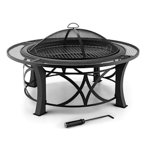 Ronda Brasero Ø 95cm Grill Protection étincelles métal bruni