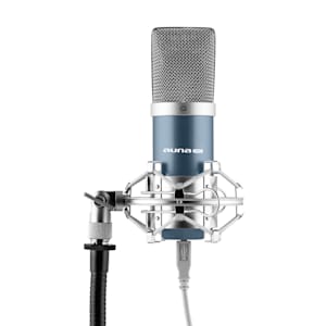 MIC-900BL USB Kondensator Mikrofon blau Niere Studio