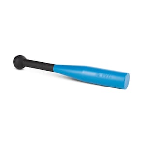 Bludgeon Clubbell honkbalknuppel zwart/blauw staal 6 kg
