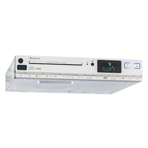 KCD-20 Radio para instalar debajo del mueble de la cocina CD MP3 UKW RDS mando a distancia plateada