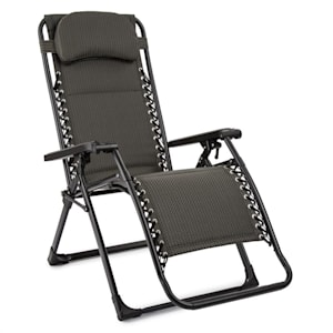 California Green Chaise longue de jardin pliable rembourrée -carreaux