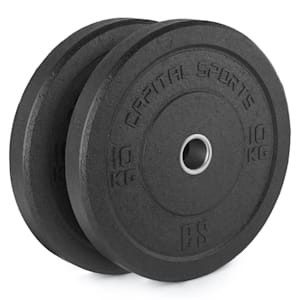 Renit Hi Temp Bumper Plates 50,4 mm Aluminiumkärna Gummi 2x 10 kg
