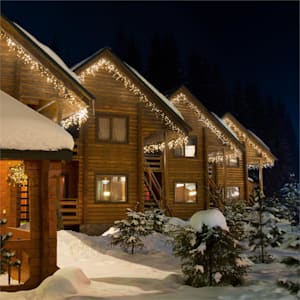 Dreamhouse Classic LED luces de navidad carámbano 24m 480 LEDs blanco
