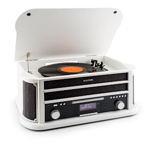 Belle Epoque 1908 DAB equipo estéreo vintage tocadiscos DAB+Bluetooth