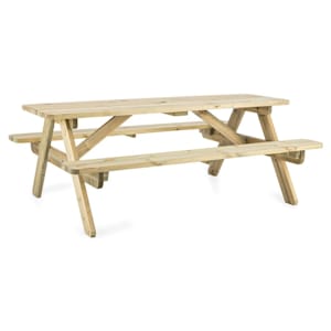 Picknicker 180, piknikový stôl, záhradný set, 32 mm, borovicové drevo