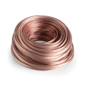 Lautsprecherkabel - OFC Vollkupfer 2 x 2,5mm 30m transparent