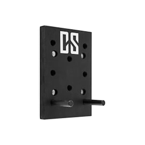 Pegstar pegboard optrekplank traningsboard 43x30x3,8 zwart