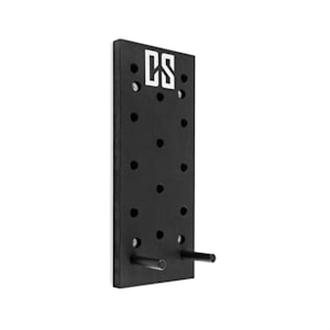 Pegstar Pegboard Tavola per Allenamento Trainingsboard 72x30x3,8 nero