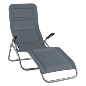 Tumbona Vitello Noble 70 x 110 x 140 cm tejido transpirable resistente a la intemperie plegable