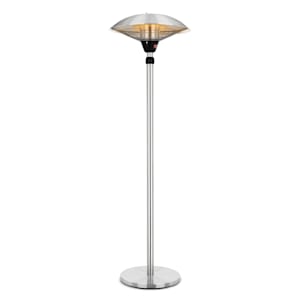 Heat Guard Estufa de infrarrojos Calefactor de terraza 2100W IP44 plateado