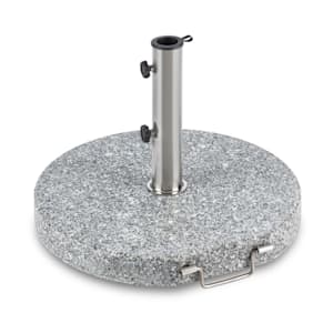 Schirmherr 30RD Base para sombrilla 30 kg Balcón Granito Gris redonda