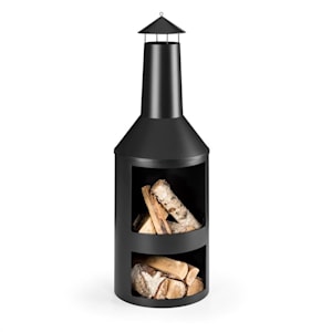 Westeros Gartenofen Terrassenofen Holzofen Ø45cm Stahlblech schwarz