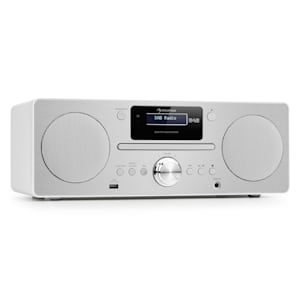 Harvard Micro-Stereoanlage DAB+ UKW-Tuner BT CD-Player USB-Charger