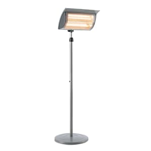 Heat Guard Focus Estufa de infrarrojos Calefactor de terraza ComfortHeat 1000/2000W Gris
