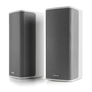 Ambience Impianto Stereo 2.0, 2 x 60 Watt RMS, Cavo 12 m, bianco