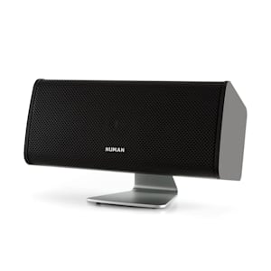 Ambience Enceinte centrale Home cinema 60W pied de support aluminium noir
