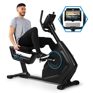 Evo Deluxe Vélo cardio training Bluetooth volant d'inertie 20 kg