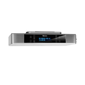 KR-140 Radio de cuisine Bluetooth tuner DAB+ FM LED - argent