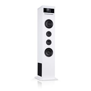 Karaboom 100 Wifi Altavoz de torre Radio de Internet DAB+ Bluetooth 120W Blanco