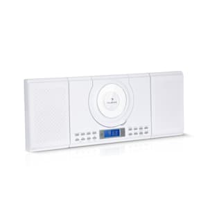 Wallie Micro chaîne Lecteur CD Bluetooth port USB + télécommande - blanche
