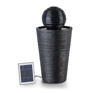 Liquitorre XL Fontaine de jardin 200 l/h panneau solaire batterie 2W L