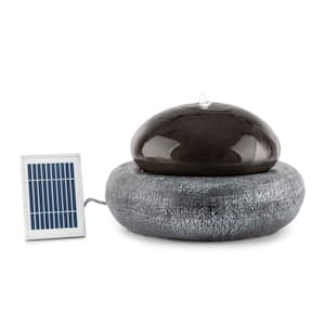 Ocean Planet fontana solare 200l/h pannello solare batteria da 2W LED in poliresina