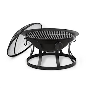 Pentos Brasero 2 en 1 Ø73cm Salvachispas Ø60cm Rejilla Hierro fundido