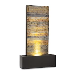 Blumfeldt Raincastle Fontanna ogrodowa 12 LED z pompą 8W IPX8 Loopflow Concept