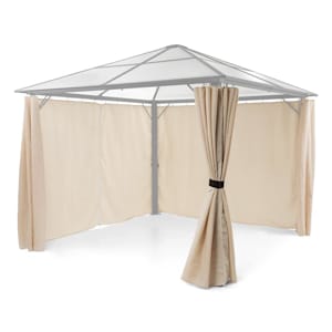 Pantheon Solid Sky Cortinas laterales para carpa 4 unidades Poliéster de 140g/m² Beige