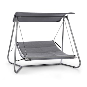 Garden Grove Swingbed Tumbona para jardín Armazón de acero Poliéster Antracita