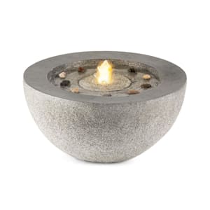 Genesis tuinfontein 7W ledverlichting polyhars antraciet