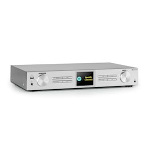 iTuner 320 BT HiFi-Tuner Digitale Spotify Connect BT App-Control argento