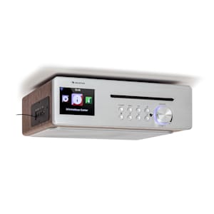 Silver Star Chef Küchenradio 20W max. CD BT USB Internet/DAB+/UKW