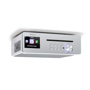 Silver Star Chef Küchenradio 20W max. CD BT USB Internet/DAB+/UKW weiß