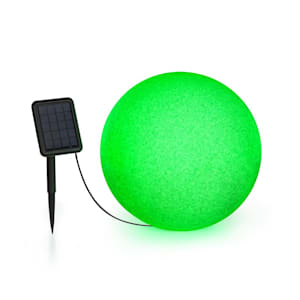 Shinestone Solar 40 Bola luminosa con panel solar Ø40cm RGB-LED IP68 batería